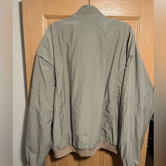 Vintage Dockers Tan Bomber Half Zip Golf Jacket - Picture 12 of 14